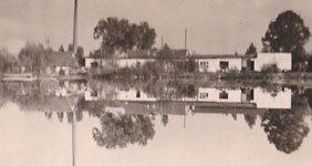 Blick auf die Loitzer Senffabrik in den 1950er-Jahren (Foto: Archiv/Museum Loitz)