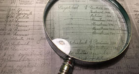 Auszug aus dem Schiffsregister der Stadt Rauma (Foto: Sammlung Dörpverein Ostseebad Dierhagen e. V.)