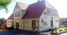 Handwerk gestern und vorgestern:
Ausstellungsraum zur »Friseurdynastie« Schulz in Sternberg